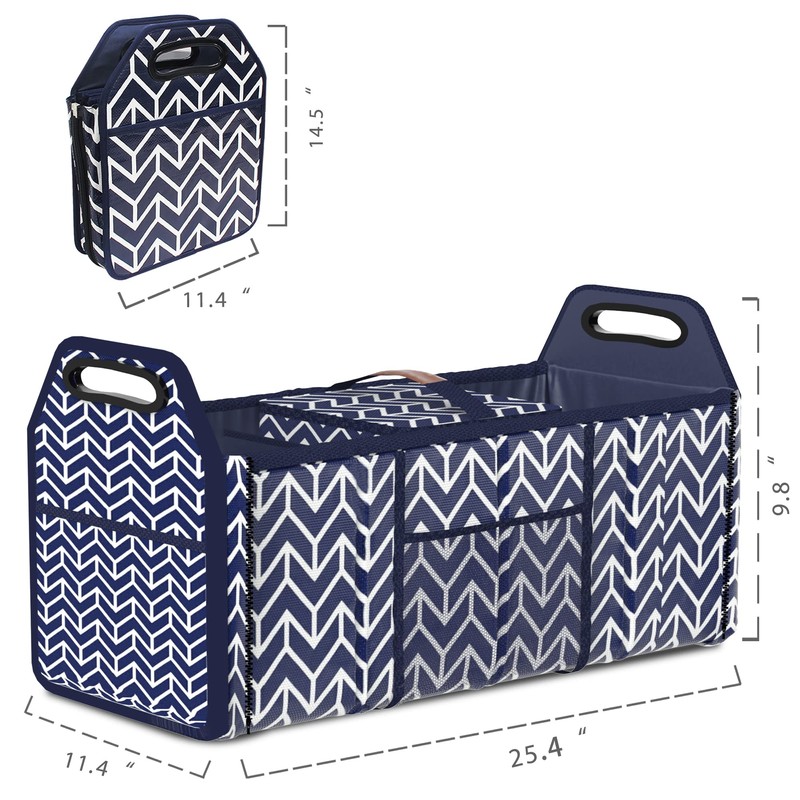 Orionstar Trunk Organizer, Foldable Car Storage Bag Portable Insulation Cooler