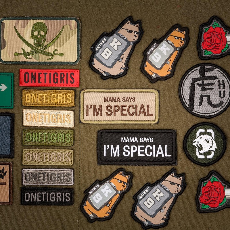 OneTigris Moral Embroidered Velcro Patch (Mama Says I'm Special)