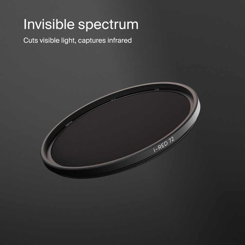 Urth 58mm Infrared (R72) Lens Filter (Plus+) — 720nm Spectrum