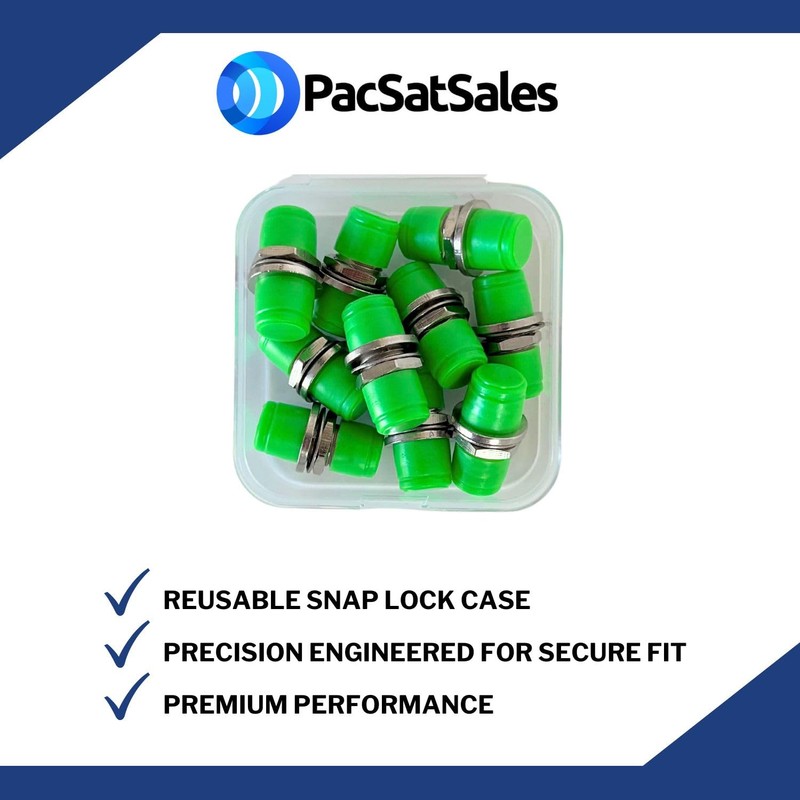 PacSatSales - FCAPC Fiber Optic Couplers for FC/APC Fiber Connectors.