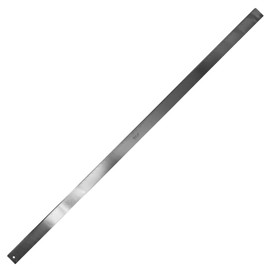 Pacific Arc 72" Straight Edge Stainless Steel, Inch Graduations, 0.09" Thick Steel, English Scale, Heavy Duty