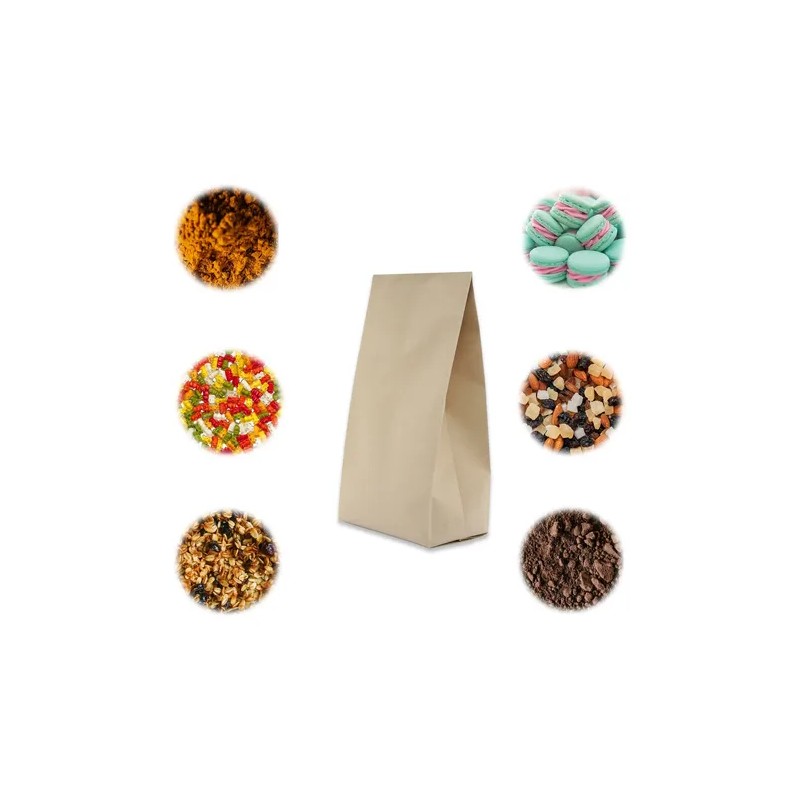 Bolsa Fuelle 250g - Papel Kraft - $x 100 Piezas