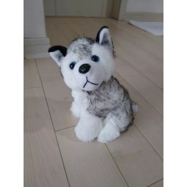 Jextech Peluche Cachorro Juguete Felpa Husky Siberiano 20cm Alaska