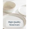 Stoneware dinnerware set 4 persons 12 pcs - Mediterranean dinnerware