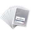 DocIt Top Loading Clear Sheet Protectors for 3 Ring Binders,