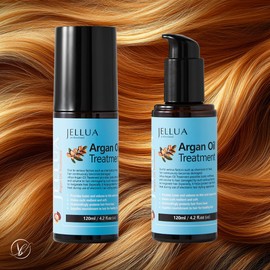 Jellua Argan Oil Treatment 120ml, healthy hair and scalp care / 젤루아 아르간 오일 트리트먼트 120ml, 건강한 모발 두피 케어