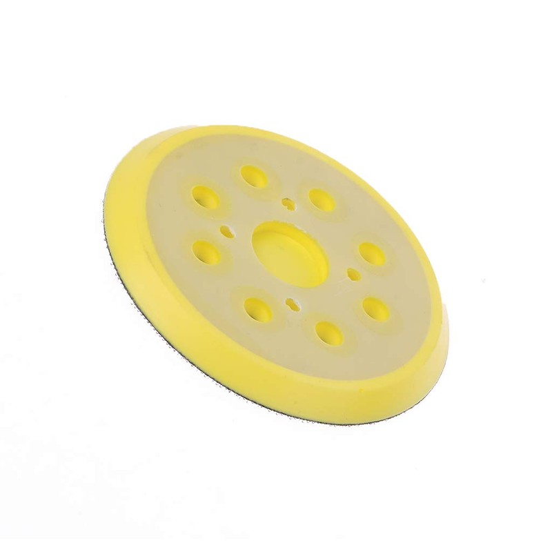 BIlinli 5 Inches 125 MM 8-Hole Back-up Sanding Pad 4