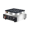 Mini Pancakes Maker Machine, Dutch Mini Pancake Griddle, 9 Holes