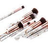 DUAIU Brochas de Maquillaje 16PCs Set de Brochas de Maquillaje