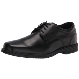 Rockport mens Rockport Men's Robinsyn Waterproof Plain Toe Oxford, Black, 10 US