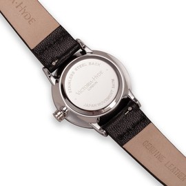 VICTORIA HYDE Retro Elegant Small Dial Quartz Watches for Women Replaceable Genuine Leather Strap Mother's Day Gifts