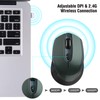 Wireless Mouse, Computer Mouse for Laptop, 2.4G Portable Silent Mouse,