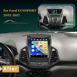 Realdio for Ford ECOSPORT 2013 2014 2015 2016 2017 Radio Dash Kit with CarPlay Android Auto 9.7'' Touch Screen Android for ECOSPORT with 2+64GB