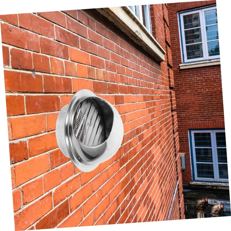 SHINEOFI Exhaust Vent Cover Durable Wall Mount Cap for Kitchen