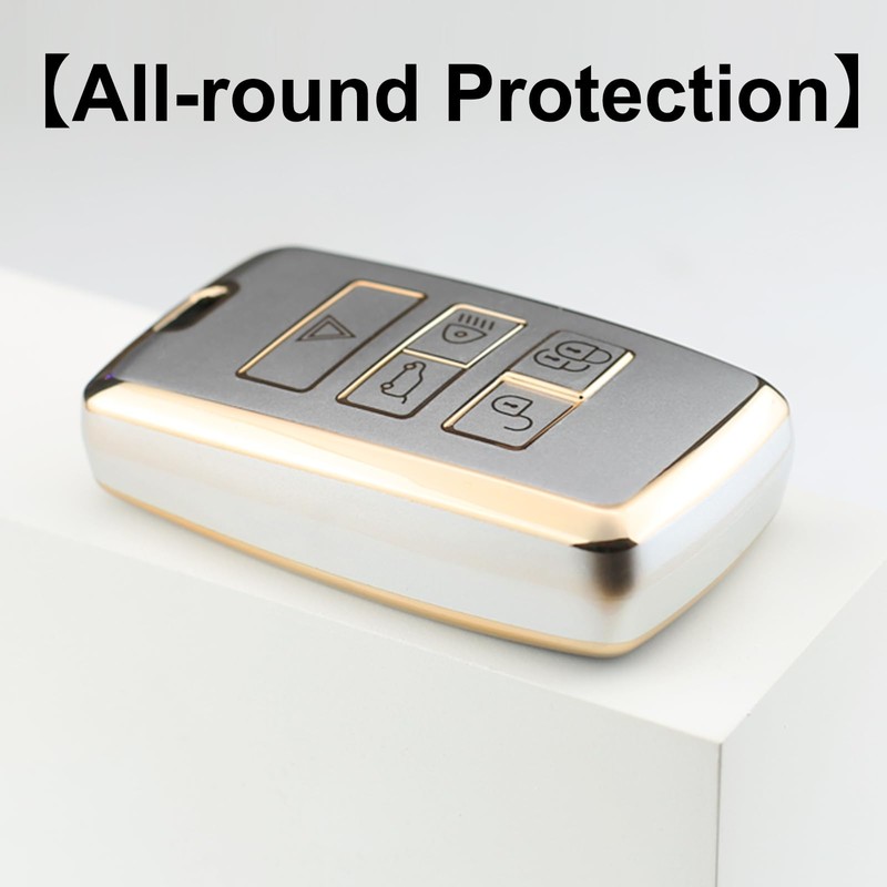 QIULIFAN Key Cover TPU Key Case with Keyring for Range