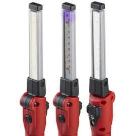 Streamlight 74850 Strion Switchblade 500-Lumen Rechargeable Multi-Function Compact Work Light with USB Cord Charger, Red