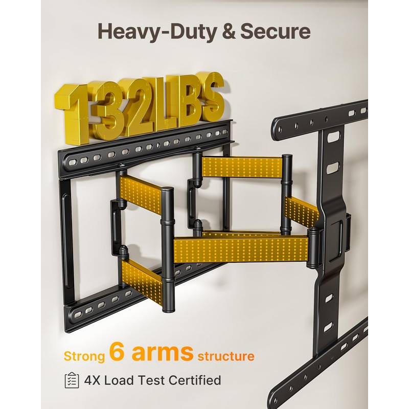 monTEK 1.1" Ultra Slim TV Wall Mount for 37-75 Inch
