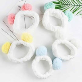 Bear Ear Headband for Women's Cleansing Bear Cleansing Headband - Random 3ea