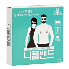 Lifetotem Unisex Nipple Band 39mm, 104 Pieces