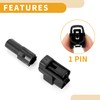 Partuto Oil Pressure Sensor Connector Plug Inner Male Female Wire