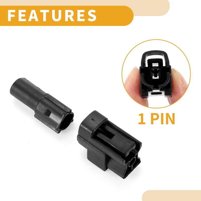 Partuto Oil Pressure Sensor Connector Plug Inner Male Female Wire