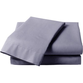 Extra Large Luxury Grey Pair Pillowcase, 22 inch x 31 inch, To Fit Large Pillow, Box Pillow, Pack of 2 Pillowcases
