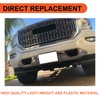 ECOTRIC Front Bumper Skid Plate Compatible with 2016-2019 GMC Sierra