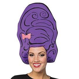 Rasta Imposta Purple Beehive Cartoon Foam Wig
