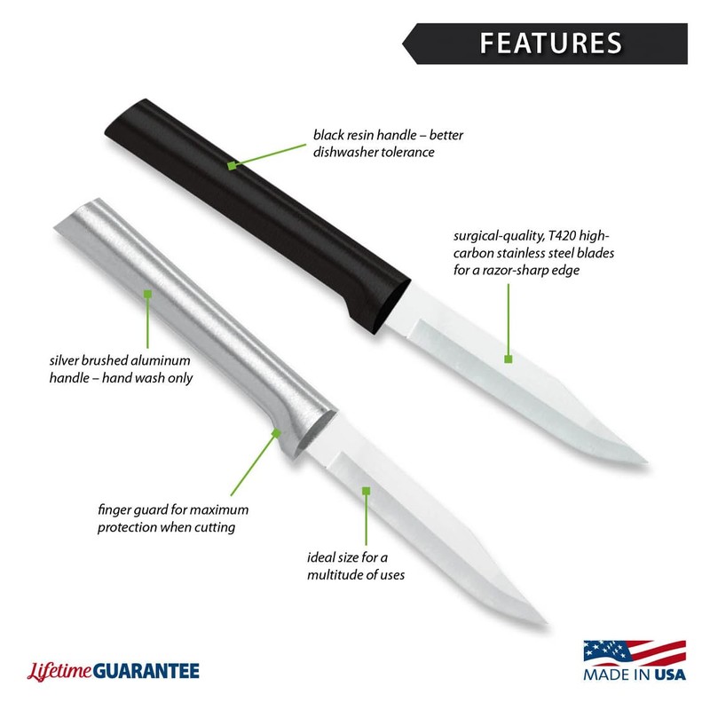Rada Cutlery Everyday Paring Knife – Stainless Steel Blade With