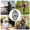 AOGOE Mosquito Head Net Hat, Mosquito Hat with Removable Netting,