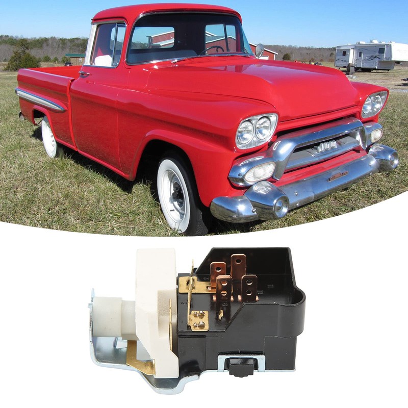 Headlight Switch, AES-1112-34A Comfortable Feeling ABS Anti Aging DC12V Headlamp