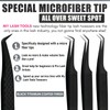 My Lash Tools Fiber Tip Lash Tweezers for Eyelash Extensions
