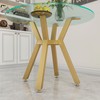 Sumatos Metal Table Base - Modern Coffee Table Legs, 28