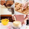 HAKACC Piping bag disposable piping bag set icing bags piping