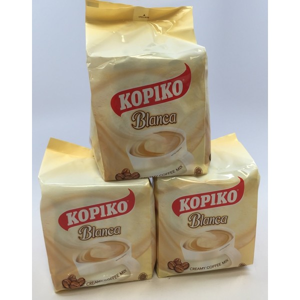 Kopiko Blanca 3 in 1 Creamy Coffee Mix (30 sachets x 30 grams)