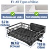 SNTD Dish Drying Rack for Kitchen Counter - Large Dish