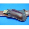 Custom Right Hand Cross Draw Leather Knife Sheath for Buck