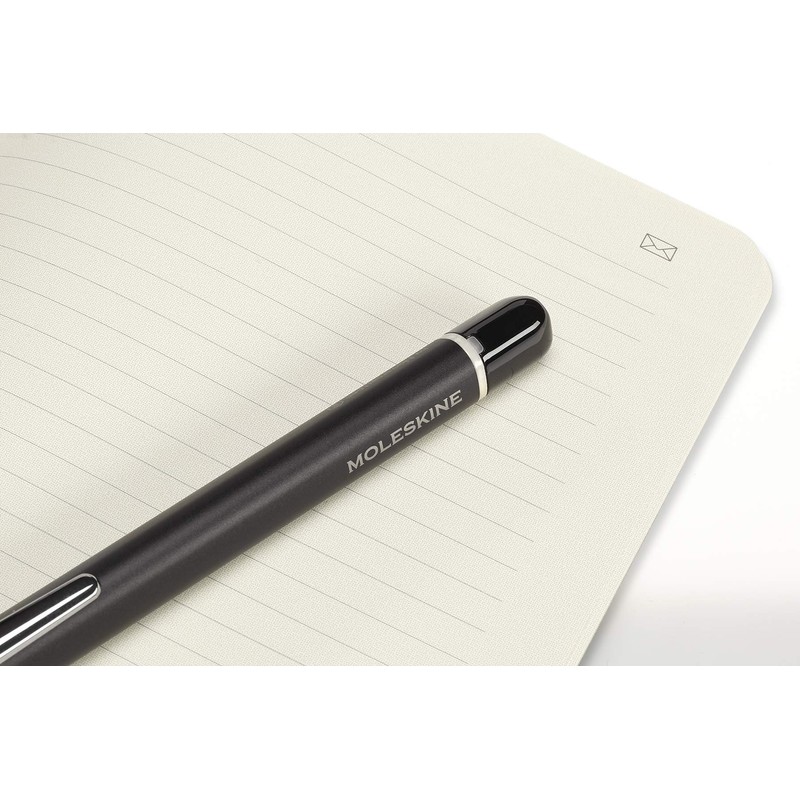 Moleskine Paper Tablet Hard Cover Smart Notebook, Ruled, Large (5"