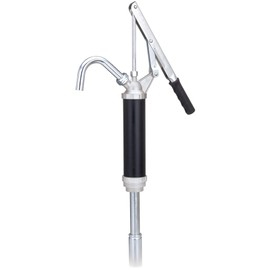 Lumax LX-1316 Black Heavy-Duty Lever-Action Barrel Pump Designed for fast transfer of Non-Corrosive Fluids, such as, Heating Oil, Motor Oil, Transmission Fluid, Automotive Additives