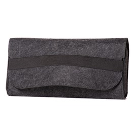 lifactlab. Simple Storage Case for HHKB, 0.1 inch (3 mm) Thick, Non-woven Fabric, Carrying Case, Gray (Compatible with Wireless HHKB Except Studio)