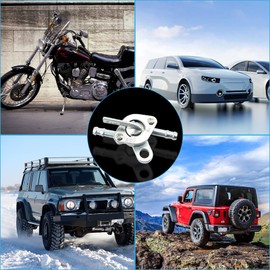 Pack of 3 Petrol Tap 6 mm Universal Petrol Tap Switch Petrol Tap Moped Petrol Tap Emergency Generator Petrol Tap Motorcycle Fuel Cap Valve with Locking Function for Moped Moped Motorcycle Quad