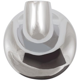 Stone Harbor Hardware Harbor Mist Robe Hook, Polished Chrome