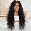 Eversilky 150% Density 5x5HD Lace Closure Wig Glueless Black Human