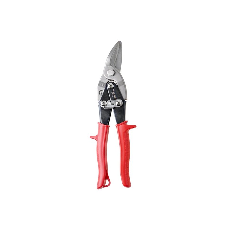 ToolPro Left Cut Aviation Snip – Red Handle, High-Performance Metal