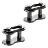 TDR 2pcs 530 Chain Joiner Link, Black, Fits 530 Chain