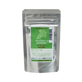 PackunxCOCOCOA Domestic Mulberry Leaf Powder, 1.1 oz (30 g), Additive-Free, Color Free