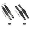 Pack of 2 Exercise Bikes, Pedal Straps, Durable, Adjustable Length,