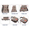 FAVORTALK Waterproof Drawstring Bag Large Gym Bags Drawstring Waterproof Lightweight