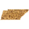 Totally Bamboo Tennessee State Destination Bamboo Serving and Cutting Board