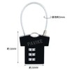 Pavike Padlock Small (2 Pieces) Padlock, Dial, Garment Pattern Design,